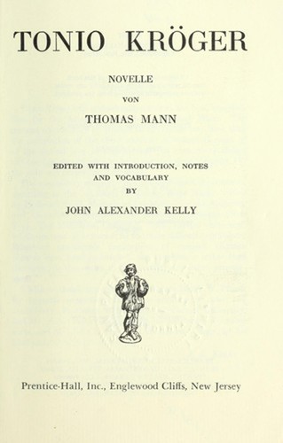 Tonio kroger thomas mann - tonio,
