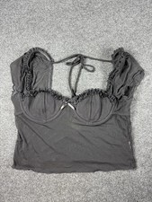 TicToc Black Nylon Bra