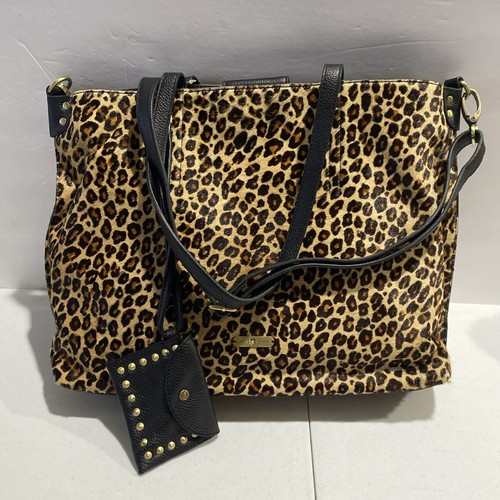 Borsa mano leopardata marca - a,