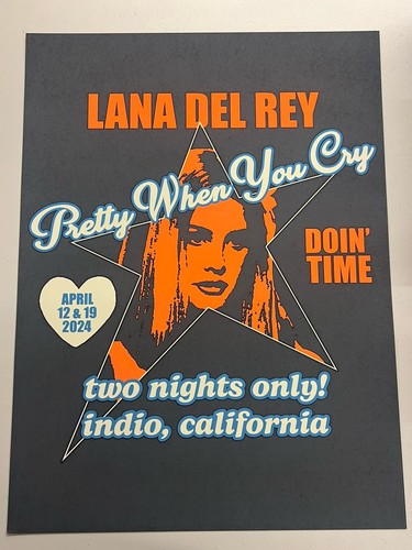 Poster concerto lana del rey - concerto,