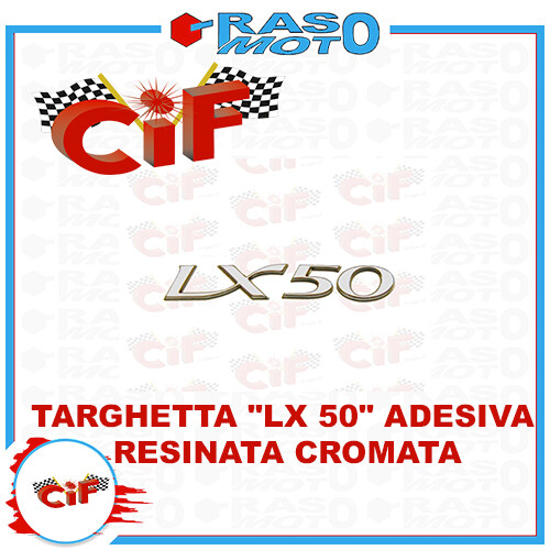 Targhetta adesiva - targhetta, 50