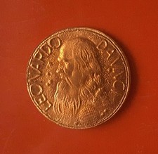 MEDAGLIA LEONARDO DA VINCI