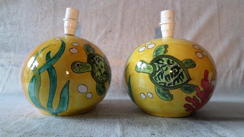 Coppia lampade decoro