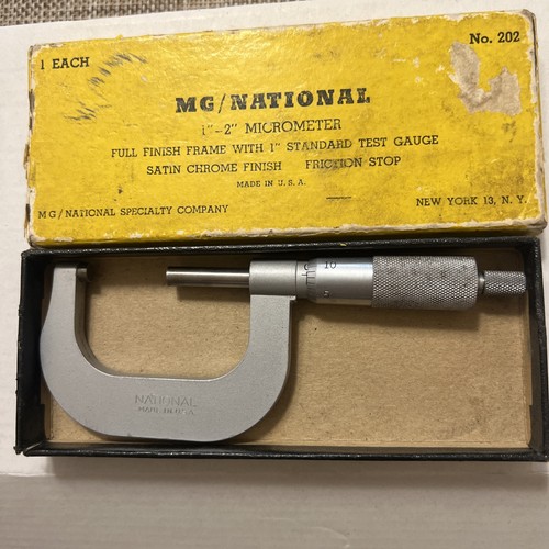 Micrometro vintage apprendista - micrometro,
