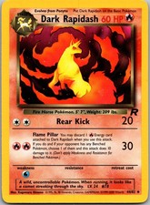 Dark Rapidash Uncommon Team