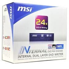 MSI MASTERIZZATORE INTERNO DH-24AS DVD±RW DL, DUAL LAYER, SATA, RETAIL BOX, SW 