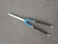 nuova FORCELLA STRADALE RALEIGH CARBON COMPETITION 1 1/8" x Super Long 258mm Sterzo 650c 