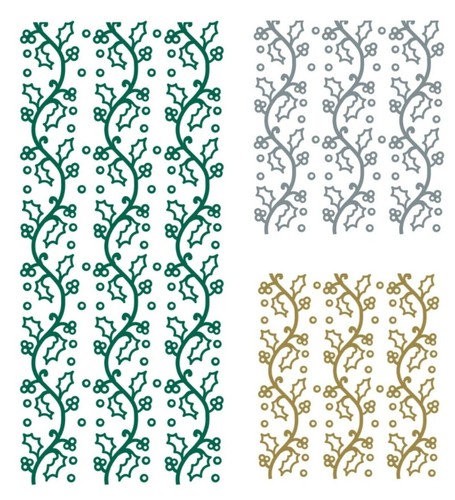 Adesivo holly border - holly, off