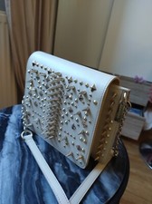 Twinset Milano twin set simona barbieri borsa borsa bag clutch borchie 