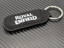 Royal enfield keyring - royal, black