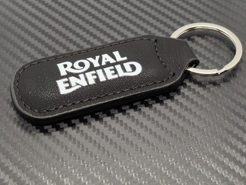 Royal enfield keyring - royal, black