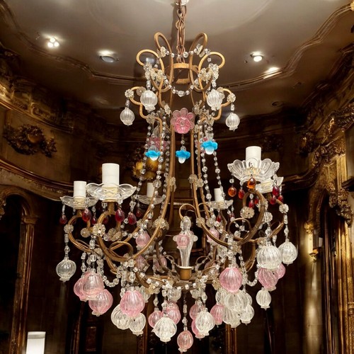 Raro lampadario murano - murano, luci