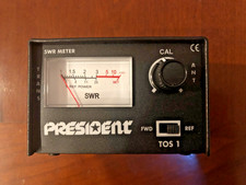 Misuratore onde stazionarie - ROSmetro per CB -  President TOS-1