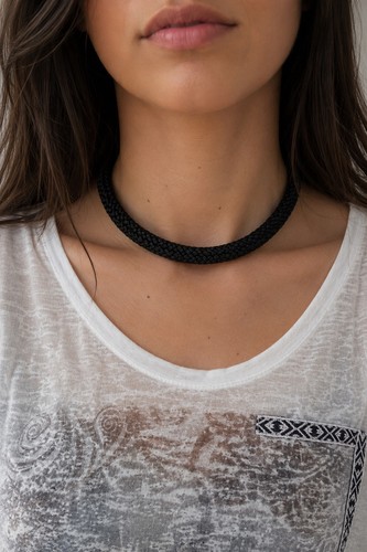 Collana con cordino pierre - con,