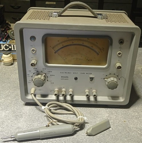 Philips 6001 vtvm voltmetro - 6001,