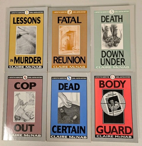 Claire mcnab paperbook lot - lot, of