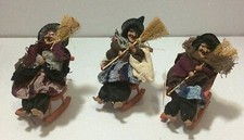 NATALE CHRISTMAS BEFANA SEDUTA