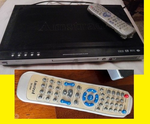 Dvd player amstrad - player, dx3010