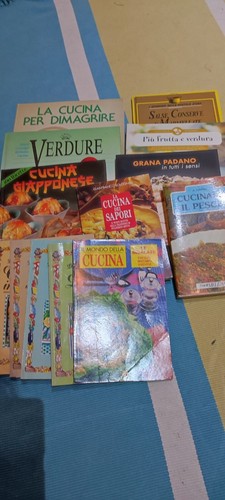 Lotto libri cucina - di,