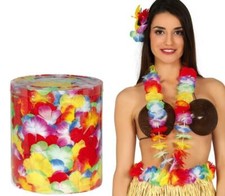 25 collane hawaiane multicolor