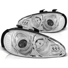 Fari Angel Eyes LED cromati