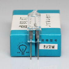 2pcs xiang yang 8V50W G6.35 50H lampada sclerometro lampada microscopio ecc lampadina 