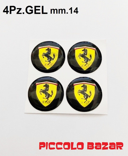 Adesivi ferrari in - adesivi, mm.14
