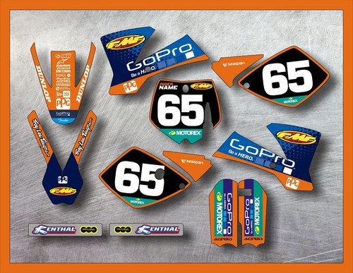 Ktm kit grafica sticker - kit,