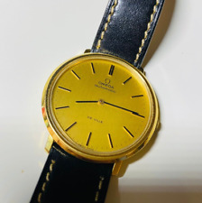 Omega De Ville - Automatic Dress Watch, Year 1973, cal. 711, Gold Plaque