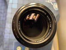 Obiettivo Nikon Nikkor-Q Auto per reflex analogica 135mm 1:2.8