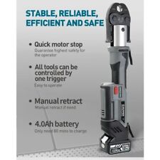 PZ-3240 Pressa a batteria recentemente aggiornata per impianti idraulici rame Pex multistrato