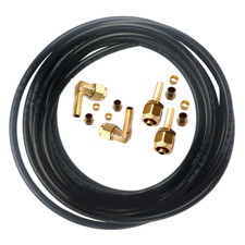 Kit tubi flessibili GPL Autogas 6m x 8mm,tubo gas flessibile,tipo Faro,tubo polietilene