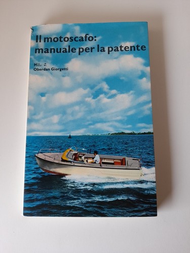 Motoscafo manuale per - motoscafo:manuale,