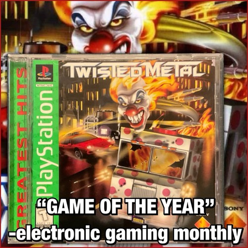 Twisted metal sony - metal, (sony