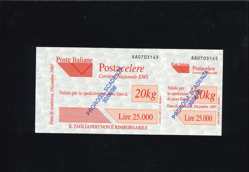 Posta celere 25000 - celere, senza