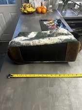 Borsa weekend retrò paul smith marrone vintage pelle calcio angolo bandiera rara