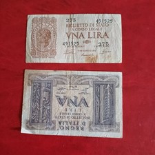 Vecchie banconote italiane - banconote,