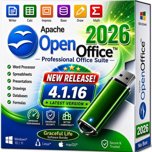 Suite software open office - software,