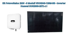 Kit Fotovoltaico 2KW - 6 Moduli VSUN340-120M-BB - Inverter HuaweiSUN2000-2KTL-L1