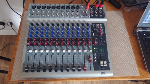 Peavey pv14 mixer completo - peavey,