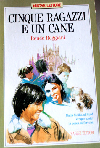 Cinque ragazzi cane - ragazzi, un