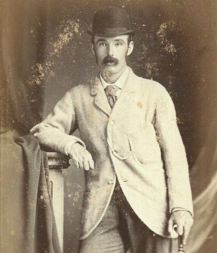 Victorian cabinet card - cabinet,