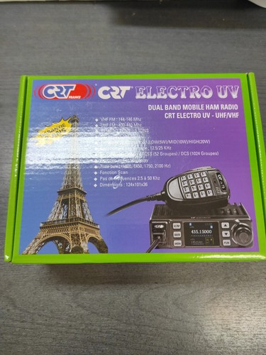 Crt dual band mobile ham - uv,