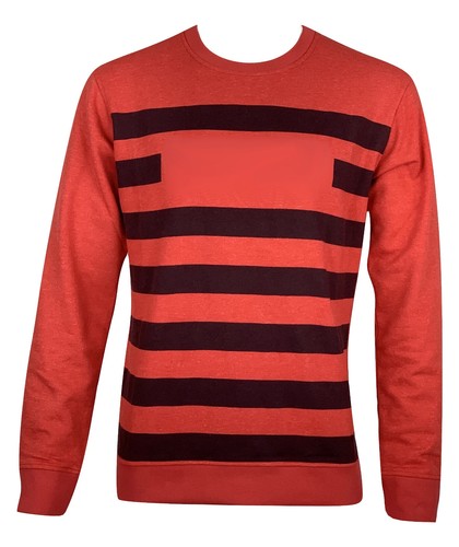 Felpa uomo righe cotone - uomo, a