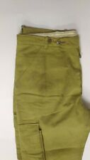 pantalone lungo caccia pesca uomo verde vintage anni '70