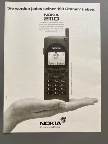 Nokia 2110 connecting people - nokia,