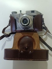 Vecchia macchina fotografica Relex CMF con custodia per parti di ricambio