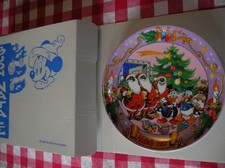 Piatto di Natale Disney 1986