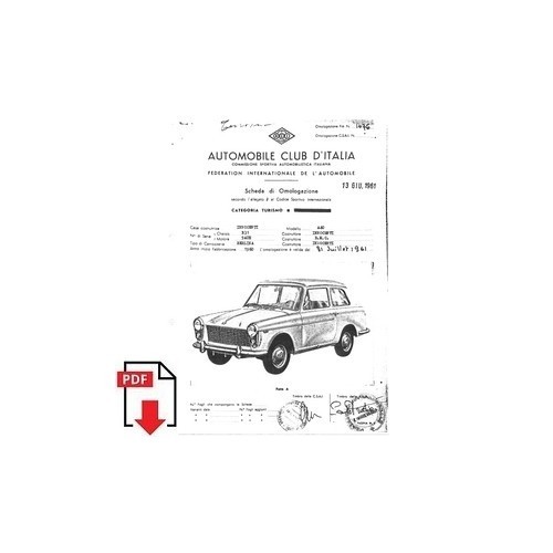 1961 innocenti scheda - 1961, a