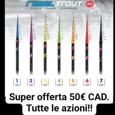 canne da pesca alla trota